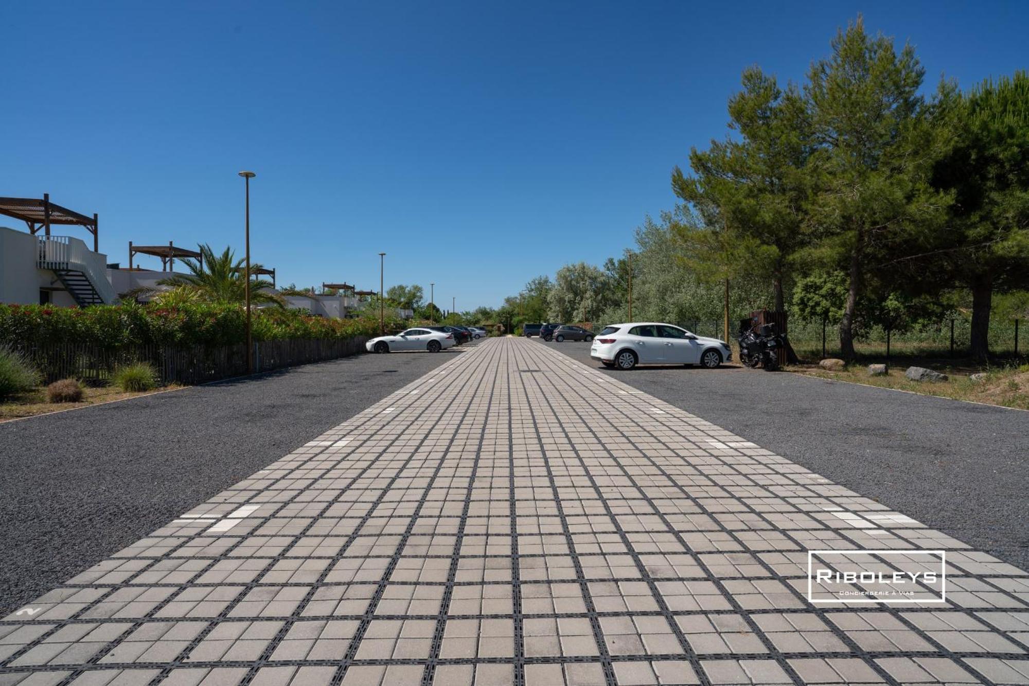 T4 Climatise Avec Piscine A 400M De La Mer Vias Exteriör bild